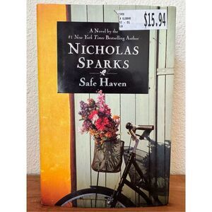 Safe Haven Nicholas Sparks adult fiction book suspense romantic thriller